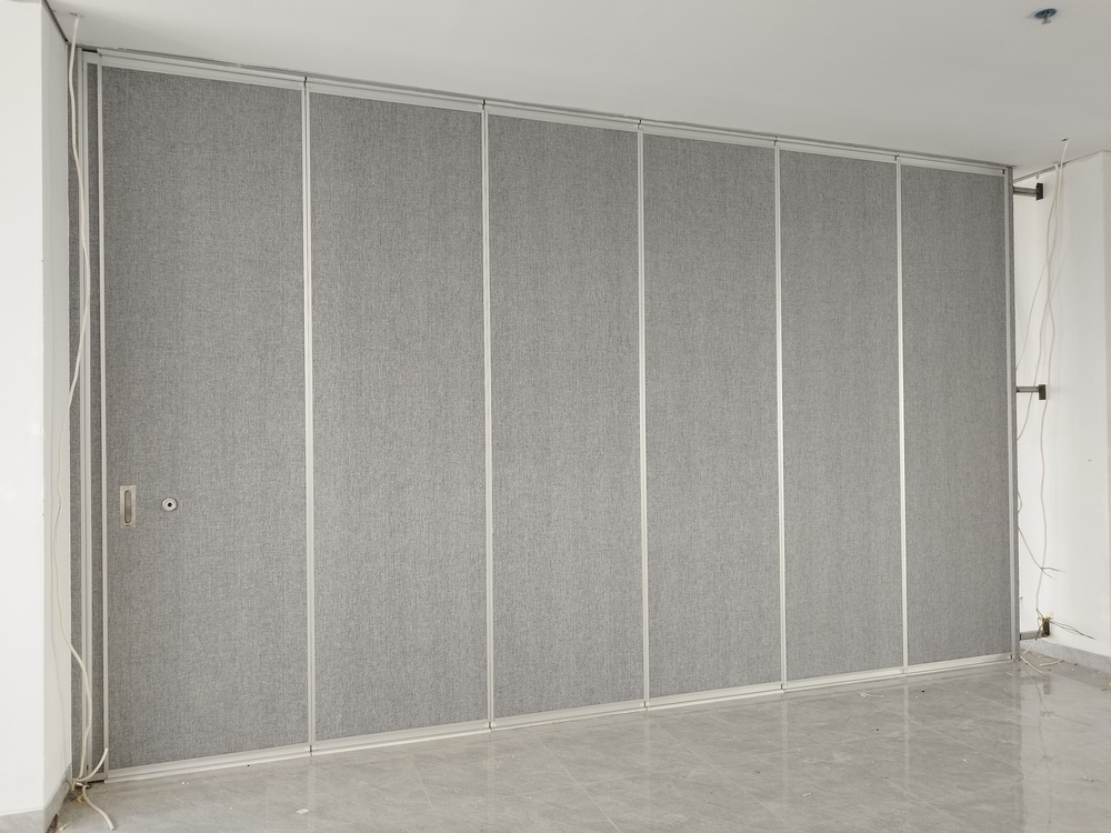 Partisi Geser Sorepa, Partisi Sorepa, Sekat Partisi Geser, Sliding Wall, Movable Wall, Partisi Akustik, Partisi Peredam Suara, Partisi kedap Suara,